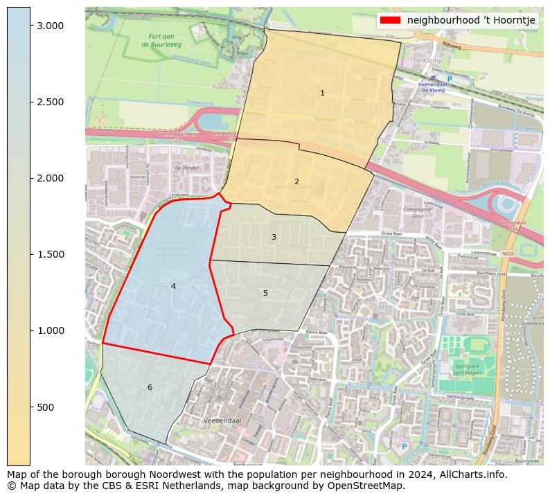 Image of the neighbourhood ’t Hoorntje at the map. This image is used as introduction to this page. This page shows a lot of information about the population in the neighbourhood ’t Hoorntje (such as the distribution by age groups of the residents, the composition of households, whether inhabitants are natives or Dutch with an immigration background, data about the houses (numbers, types, price development, use, type of property, ...) and more (car ownership, energy consumption, ...) based on open data from the Dutch Central Bureau of Statistics and various other sources!