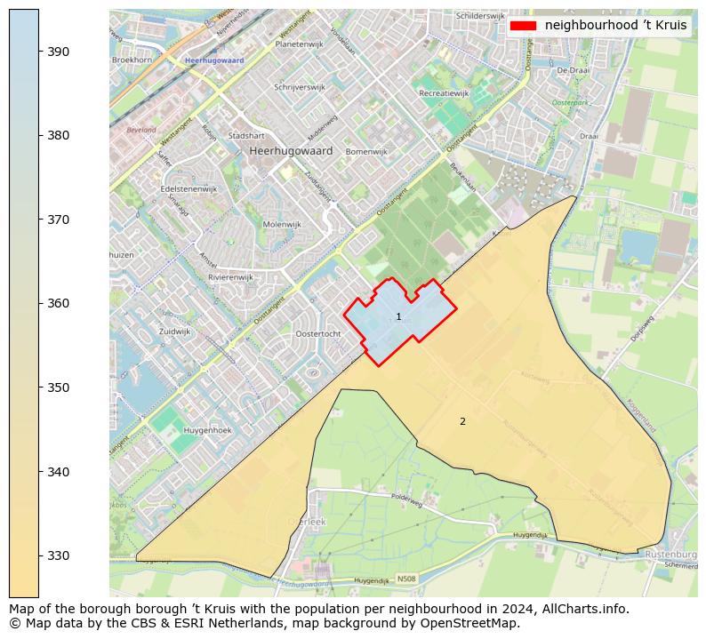 Image of the neighbourhood ’t Kruis at the map. This image is used as introduction to this page. This page shows a lot of information about the population in the neighbourhood ’t Kruis (such as the distribution by age groups of the residents, the composition of households, whether inhabitants are natives or Dutch with an immigration background, data about the houses (numbers, types, price development, use, type of property, ...) and more (car ownership, energy consumption, ...) based on open data from the Dutch Central Bureau of Statistics and various other sources!