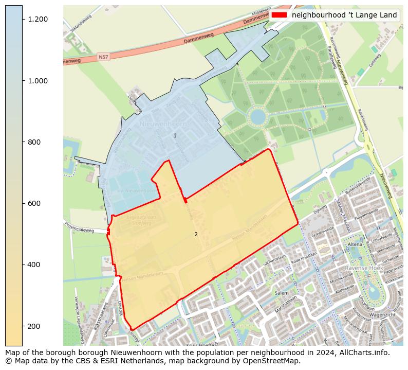 Image of the neighbourhood ’t Lange Land at the map. This image is used as introduction to this page. This page shows a lot of information about the population in the neighbourhood ’t Lange Land (such as the distribution by age groups of the residents, the composition of households, whether inhabitants are natives or Dutch with an immigration background, data about the houses (numbers, types, price development, use, type of property, ...) and more (car ownership, energy consumption, ...) based on open data from the Dutch Central Bureau of Statistics and various other sources!