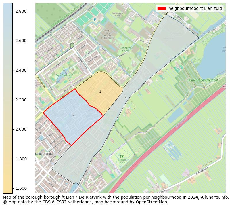 Image of the neighbourhood ’t Lien zuid at the map. This image is used as introduction to this page. This page shows a lot of information about the population in the neighbourhood ’t Lien zuid (such as the distribution by age groups of the residents, the composition of households, whether inhabitants are natives or Dutch with an immigration background, data about the houses (numbers, types, price development, use, type of property, ...) and more (car ownership, energy consumption, ...) based on open data from the Dutch Central Bureau of Statistics and various other sources!