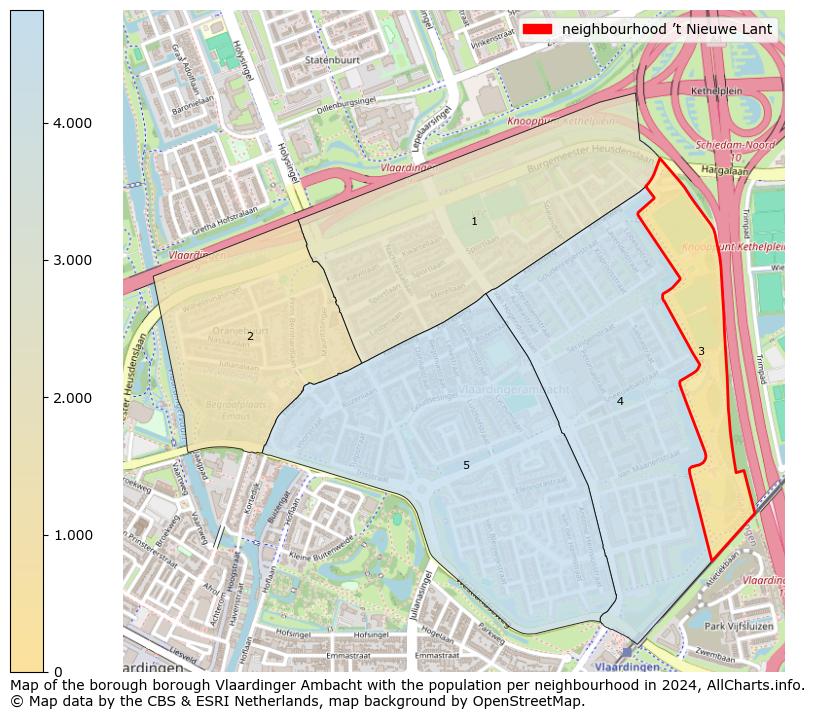 Image of the neighbourhood ’t Nieuwe Lant at the map. This image is used as introduction to this page. This page shows a lot of information about the population in the neighbourhood ’t Nieuwe Lant (such as the distribution by age groups of the residents, the composition of households, whether inhabitants are natives or Dutch with an immigration background, data about the houses (numbers, types, price development, use, type of property, ...) and more (car ownership, energy consumption, ...) based on open data from the Dutch Central Bureau of Statistics and various other sources!