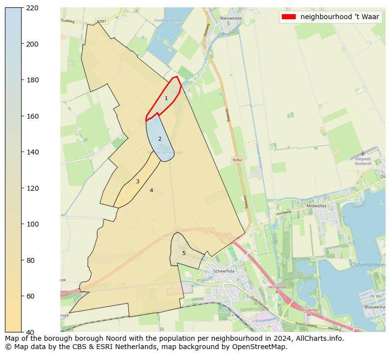 Image of the neighbourhood ’t Waar at the map. This image is used as introduction to this page. This page shows a lot of information about the population in the neighbourhood ’t Waar (such as the distribution by age groups of the residents, the composition of households, whether inhabitants are natives or Dutch with an immigration background, data about the houses (numbers, types, price development, use, type of property, ...) and more (car ownership, energy consumption, ...) based on open data from the Dutch Central Bureau of Statistics and various other sources!