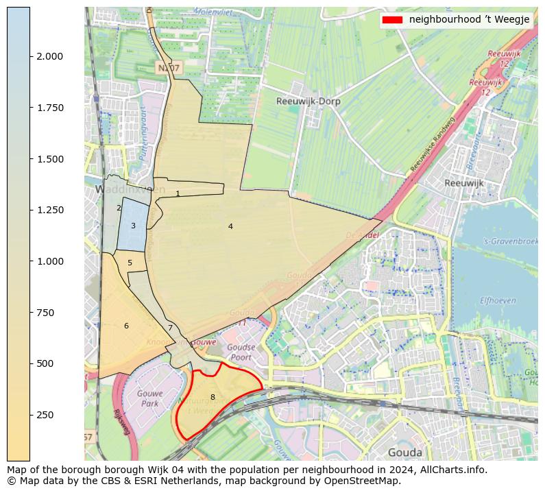 Image of the neighbourhood ’t Weegje at the map. This image is used as introduction to this page. This page shows a lot of information about the population in the neighbourhood ’t Weegje (such as the distribution by age groups of the residents, the composition of households, whether inhabitants are natives or Dutch with an immigration background, data about the houses (numbers, types, price development, use, type of property, ...) and more (car ownership, energy consumption, ...) based on open data from the Dutch Central Bureau of Statistics and various other sources!