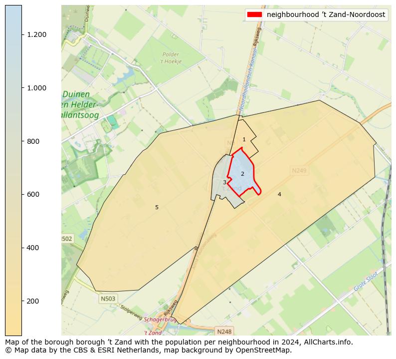 Image of the neighbourhood ’t Zand-Noordoost at the map. This image is used as introduction to this page. This page shows a lot of information about the population in the neighbourhood ’t Zand-Noordoost (such as the distribution by age groups of the residents, the composition of households, whether inhabitants are natives or Dutch with an immigration background, data about the houses (numbers, types, price development, use, type of property, ...) and more (car ownership, energy consumption, ...) based on open data from the Dutch Central Bureau of Statistics and various other sources!