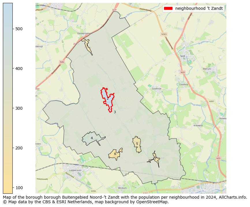 Image of the neighbourhood ’t Zandt at the map. This image is used as introduction to this page. This page shows a lot of information about the population in the neighbourhood ’t Zandt (such as the distribution by age groups of the residents, the composition of households, whether inhabitants are natives or Dutch with an immigration background, data about the houses (numbers, types, price development, use, type of property, ...) and more (car ownership, energy consumption, ...) based on open data from the Dutch Central Bureau of Statistics and various other sources!