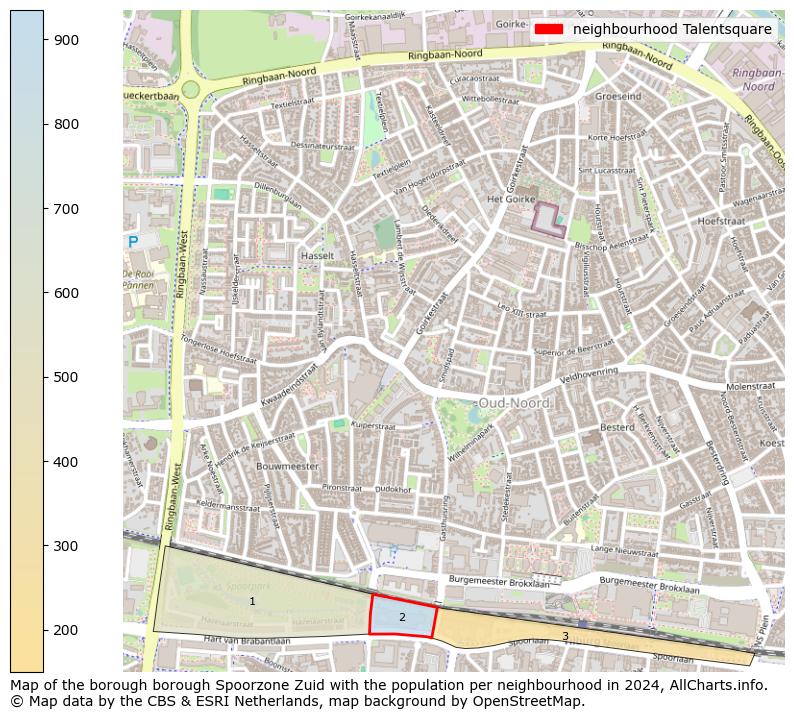 Image of the neighbourhood Talentsquare at the map. This image is used as introduction to this page. This page shows a lot of information about the population in the neighbourhood Talentsquare (such as the distribution by age groups of the residents, the composition of households, whether inhabitants are natives or Dutch with an immigration background, data about the houses (numbers, types, price development, use, type of property, ...) and more (car ownership, energy consumption, ...) based on open data from the Dutch Central Bureau of Statistics and various other sources!