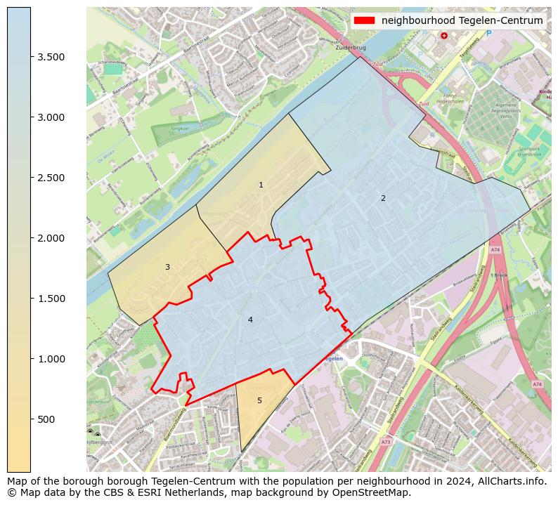 Image of the neighbourhood Tegelen-Centrum at the map. This image is used as introduction to this page. This page shows a lot of information about the population in the neighbourhood Tegelen-Centrum (such as the distribution by age groups of the residents, the composition of households, whether inhabitants are natives or Dutch with an immigration background, data about the houses (numbers, types, price development, use, type of property, ...) and more (car ownership, energy consumption, ...) based on open data from the Dutch Central Bureau of Statistics and various other sources!