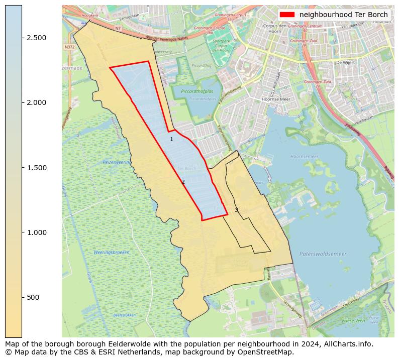 Image of the neighbourhood Ter Borch at the map. This image is used as introduction to this page. This page shows a lot of information about the population in the neighbourhood Ter Borch (such as the distribution by age groups of the residents, the composition of households, whether inhabitants are natives or Dutch with an immigration background, data about the houses (numbers, types, price development, use, type of property, ...) and more (car ownership, energy consumption, ...) based on open data from the Dutch Central Bureau of Statistics and various other sources!