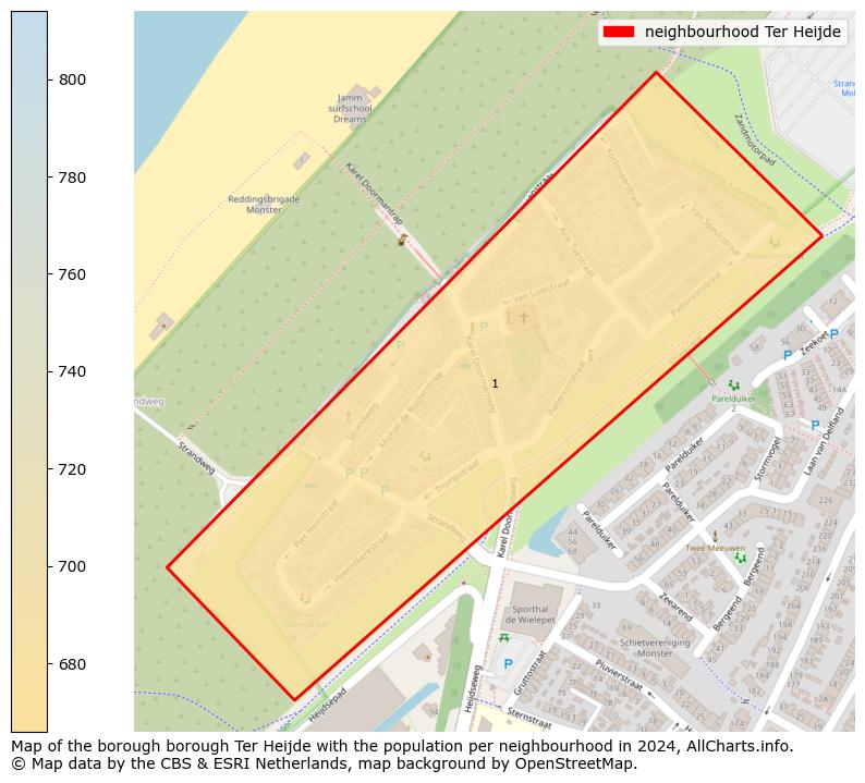 Image of the neighbourhood Ter Heijde at the map. This image is used as introduction to this page. This page shows a lot of information about the population in the neighbourhood Ter Heijde (such as the distribution by age groups of the residents, the composition of households, whether inhabitants are natives or Dutch with an immigration background, data about the houses (numbers, types, price development, use, type of property, ...) and more (car ownership, energy consumption, ...) based on open data from the Dutch Central Bureau of Statistics and various other sources!