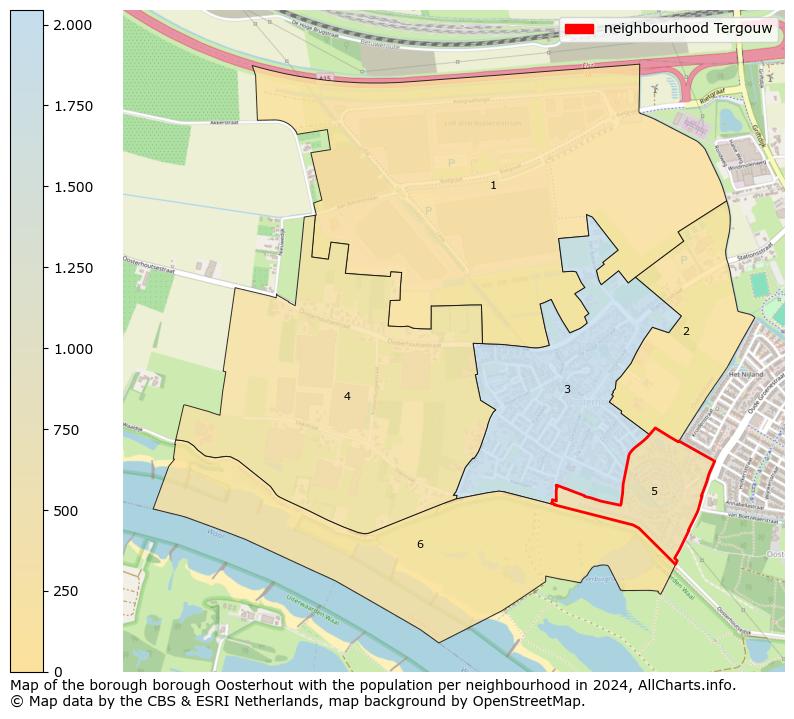 Image of the neighbourhood Tergouw at the map. This image is used as introduction to this page. This page shows a lot of information about the population in the neighbourhood Tergouw (such as the distribution by age groups of the residents, the composition of households, whether inhabitants are natives or Dutch with an immigration background, data about the houses (numbers, types, price development, use, type of property, ...) and more (car ownership, energy consumption, ...) based on open data from the Dutch Central Bureau of Statistics and various other sources!