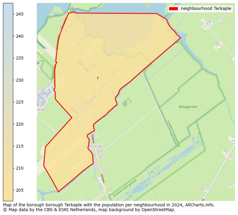 Image of the neighbourhood Terkaple at the map. This image is used as introduction to this page. This page shows a lot of information about the population in the neighbourhood Terkaple (such as the distribution by age groups of the residents, the composition of households, whether inhabitants are natives or Dutch with an immigration background, data about the houses (numbers, types, price development, use, type of property, ...) and more (car ownership, energy consumption, ...) based on open data from the Dutch Central Bureau of Statistics and various other sources!