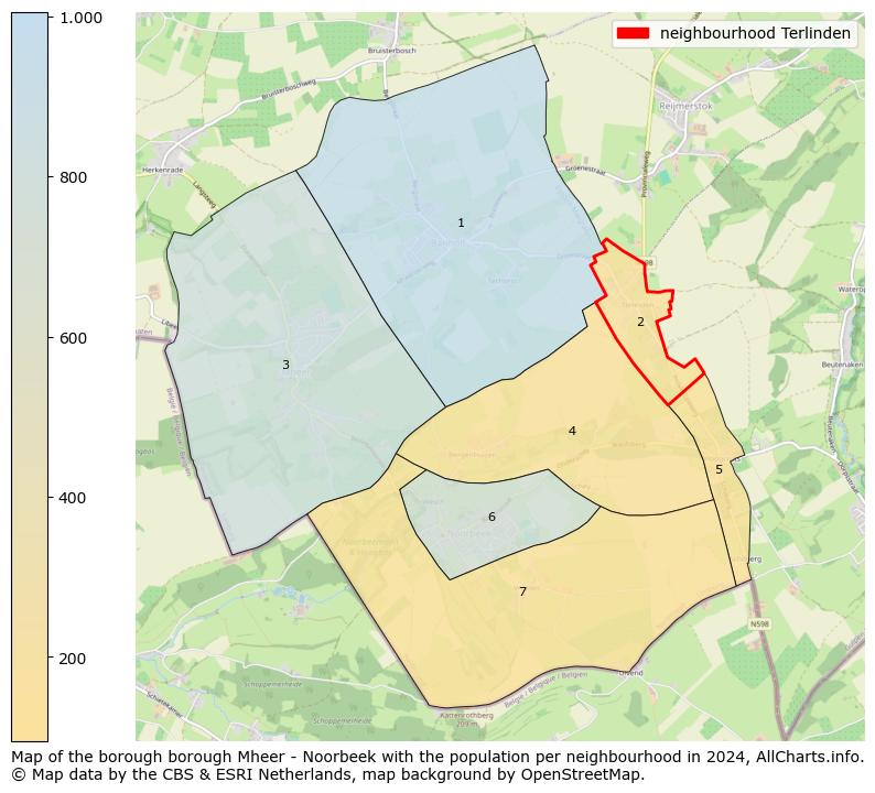 Image of the neighbourhood Terlinden at the map. This image is used as introduction to this page. This page shows a lot of information about the population in the neighbourhood Terlinden (such as the distribution by age groups of the residents, the composition of households, whether inhabitants are natives or Dutch with an immigration background, data about the houses (numbers, types, price development, use, type of property, ...) and more (car ownership, energy consumption, ...) based on open data from the Dutch Central Bureau of Statistics and various other sources!