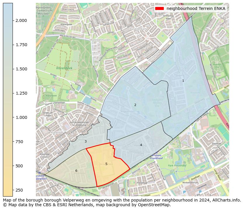 Image of the neighbourhood Terrein ENKA at the map. This image is used as introduction to this page. This page shows a lot of information about the population in the neighbourhood Terrein ENKA (such as the distribution by age groups of the residents, the composition of households, whether inhabitants are natives or Dutch with an immigration background, data about the houses (numbers, types, price development, use, type of property, ...) and more (car ownership, energy consumption, ...) based on open data from the Dutch Central Bureau of Statistics and various other sources!