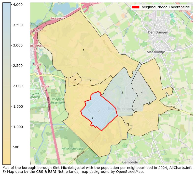 Image of the neighbourhood Theereheide at the map. This image is used as introduction to this page. This page shows a lot of information about the population in the neighbourhood Theereheide (such as the distribution by age groups of the residents, the composition of households, whether inhabitants are natives or Dutch with an immigration background, data about the houses (numbers, types, price development, use, type of property, ...) and more (car ownership, energy consumption, ...) based on open data from the Dutch Central Bureau of Statistics and various other sources!