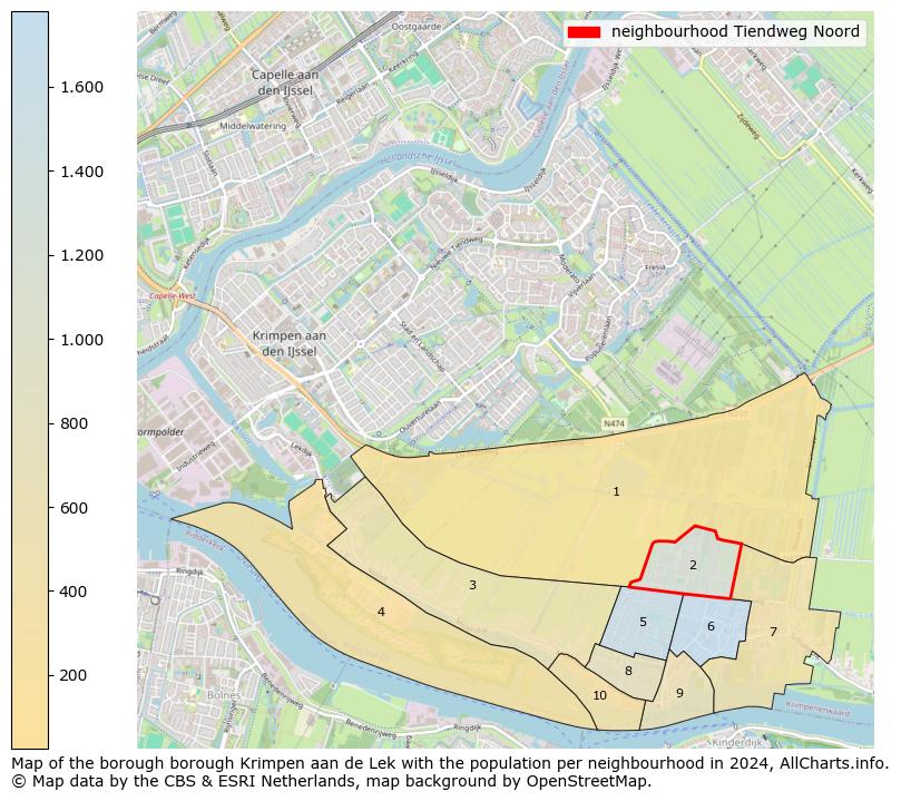 Image of the neighbourhood Tiendweg Noord at the map. This image is used as introduction to this page. This page shows a lot of information about the population in the neighbourhood Tiendweg Noord (such as the distribution by age groups of the residents, the composition of households, whether inhabitants are natives or Dutch with an immigration background, data about the houses (numbers, types, price development, use, type of property, ...) and more (car ownership, energy consumption, ...) based on open data from the Dutch Central Bureau of Statistics and various other sources!