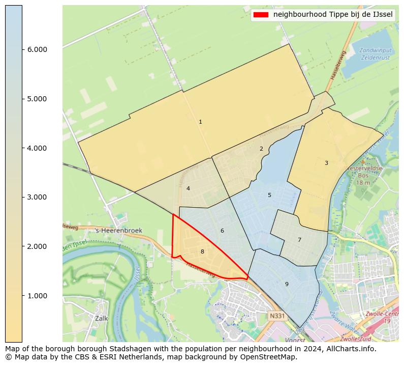 Image of the neighbourhood Tippe bij de IJssel at the map. This image is used as introduction to this page. This page shows a lot of information about the population in the neighbourhood Tippe bij de IJssel (such as the distribution by age groups of the residents, the composition of households, whether inhabitants are natives or Dutch with an immigration background, data about the houses (numbers, types, price development, use, type of property, ...) and more (car ownership, energy consumption, ...) based on open data from the Dutch Central Bureau of Statistics and various other sources!