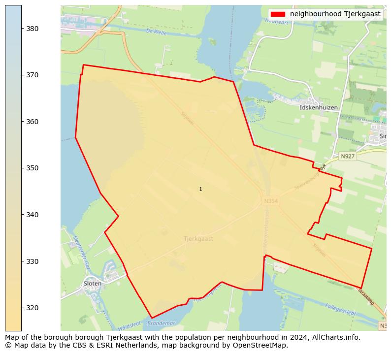 Image of the neighbourhood Tjerkgaast at the map. This image is used as introduction to this page. This page shows a lot of information about the population in the neighbourhood Tjerkgaast (such as the distribution by age groups of the residents, the composition of households, whether inhabitants are natives or Dutch with an immigration background, data about the houses (numbers, types, price development, use, type of property, ...) and more (car ownership, energy consumption, ...) based on open data from the Dutch Central Bureau of Statistics and various other sources!