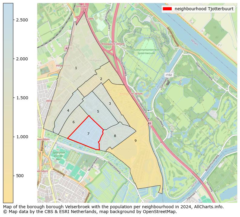 Image of the neighbourhood Tjotterbuurt at the map. This image is used as introduction to this page. This page shows a lot of information about the population in the neighbourhood Tjotterbuurt (such as the distribution by age groups of the residents, the composition of households, whether inhabitants are natives or Dutch with an immigration background, data about the houses (numbers, types, price development, use, type of property, ...) and more (car ownership, energy consumption, ...) based on open data from the Dutch Central Bureau of Statistics and various other sources!