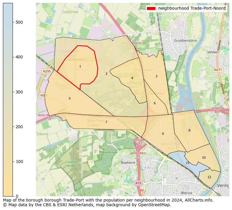 Image of the neighbourhood Trade-Port-Noord at the map. This image is used as introduction to this page. This page shows a lot of information about the population in the neighbourhood Trade-Port-Noord (such as the distribution by age groups of the residents, the composition of households, whether inhabitants are natives or Dutch with an immigration background, data about the houses (numbers, types, price development, use, type of property, ...) and more (car ownership, energy consumption, ...) based on open data from the Dutch Central Bureau of Statistics and various other sources!