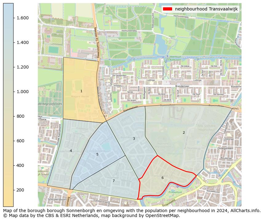 Image of the neighbourhood Transvaalwijk at the map. This image is used as introduction to this page. This page shows a lot of information about the population in the neighbourhood Transvaalwijk (such as the distribution by age groups of the residents, the composition of households, whether inhabitants are natives or Dutch with an immigration background, data about the houses (numbers, types, price development, use, type of property, ...) and more (car ownership, energy consumption, ...) based on open data from the Dutch Central Bureau of Statistics and various other sources!