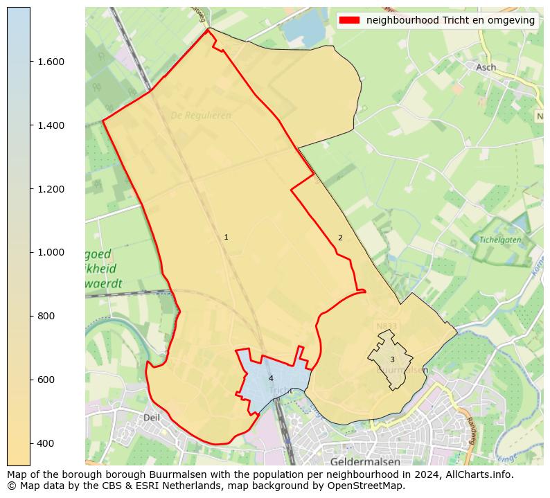 Image of the neighbourhood Tricht en omgeving at the map. This image is used as introduction to this page. This page shows a lot of information about the population in the neighbourhood Tricht en omgeving (such as the distribution by age groups of the residents, the composition of households, whether inhabitants are natives or Dutch with an immigration background, data about the houses (numbers, types, price development, use, type of property, ...) and more (car ownership, energy consumption, ...) based on open data from the Dutch Central Bureau of Statistics and various other sources!