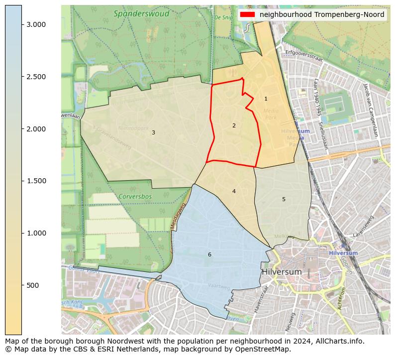 Image of the neighbourhood Trompenberg-Noord at the map. This image is used as introduction to this page. This page shows a lot of information about the population in the neighbourhood Trompenberg-Noord (such as the distribution by age groups of the residents, the composition of households, whether inhabitants are natives or Dutch with an immigration background, data about the houses (numbers, types, price development, use, type of property, ...) and more (car ownership, energy consumption, ...) based on open data from the Dutch Central Bureau of Statistics and various other sources!