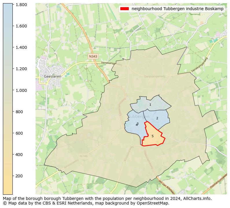 Image of the neighbourhood Tubbergen industrie Boskamp at the map. This image is used as introduction to this page. This page shows a lot of information about the population in the neighbourhood Tubbergen industrie Boskamp (such as the distribution by age groups of the residents, the composition of households, whether inhabitants are natives or Dutch with an immigration background, data about the houses (numbers, types, price development, use, type of property, ...) and more (car ownership, energy consumption, ...) based on open data from the Dutch Central Bureau of Statistics and various other sources!