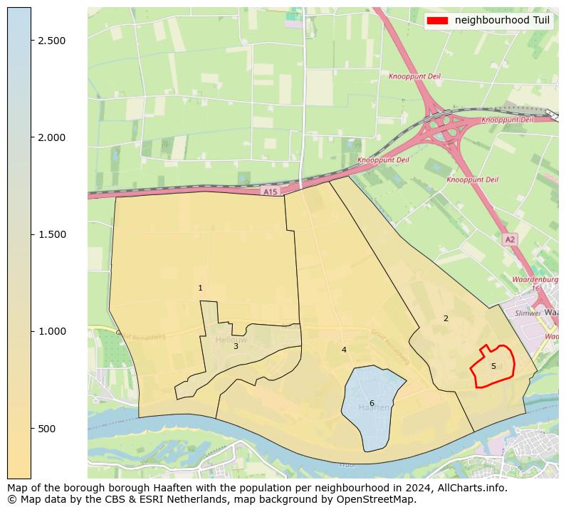 Image of the neighbourhood Tuil at the map. This image is used as introduction to this page. This page shows a lot of information about the population in the neighbourhood Tuil (such as the distribution by age groups of the residents, the composition of households, whether inhabitants are natives or Dutch with an immigration background, data about the houses (numbers, types, price development, use, type of property, ...) and more (car ownership, energy consumption, ...) based on open data from the Dutch Central Bureau of Statistics and various other sources!