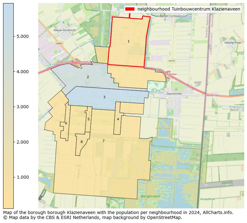 Image of the neighbourhood Tuinbouwcentrum Klazienaveen at the map. This image is used as introduction to this page. This page shows a lot of information about the population in the neighbourhood Tuinbouwcentrum Klazienaveen (such as the distribution by age groups of the residents, the composition of households, whether inhabitants are natives or Dutch with an immigration background, data about the houses (numbers, types, price development, use, type of property, ...) and more (car ownership, energy consumption, ...) based on open data from the Dutch Central Bureau of Statistics and various other sources!