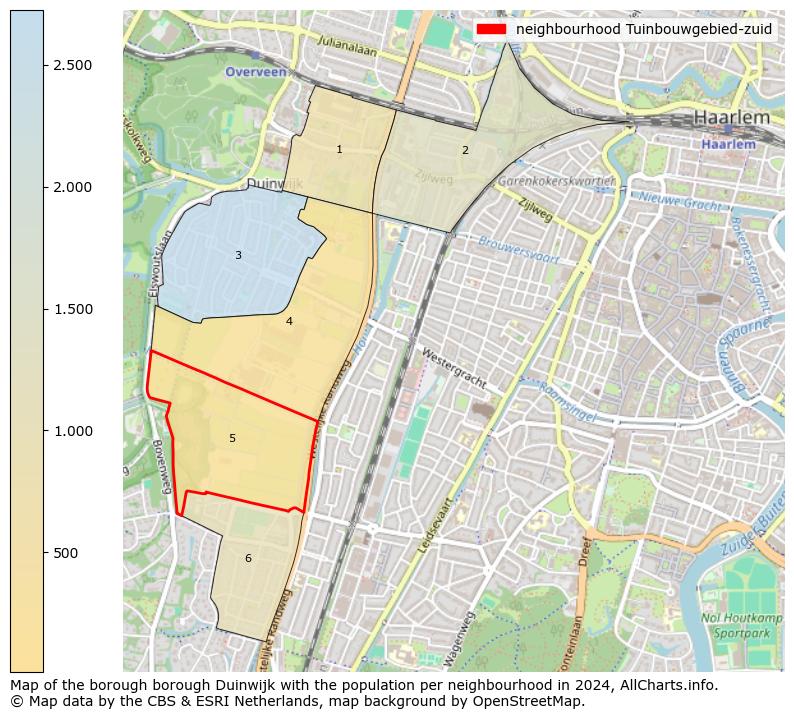 Image of the neighbourhood Tuinbouwgebied-zuid at the map. This image is used as introduction to this page. This page shows a lot of information about the population in the neighbourhood Tuinbouwgebied-zuid (such as the distribution by age groups of the residents, the composition of households, whether inhabitants are natives or Dutch with an immigration background, data about the houses (numbers, types, price development, use, type of property, ...) and more (car ownership, energy consumption, ...) based on open data from the Dutch Central Bureau of Statistics and various other sources!