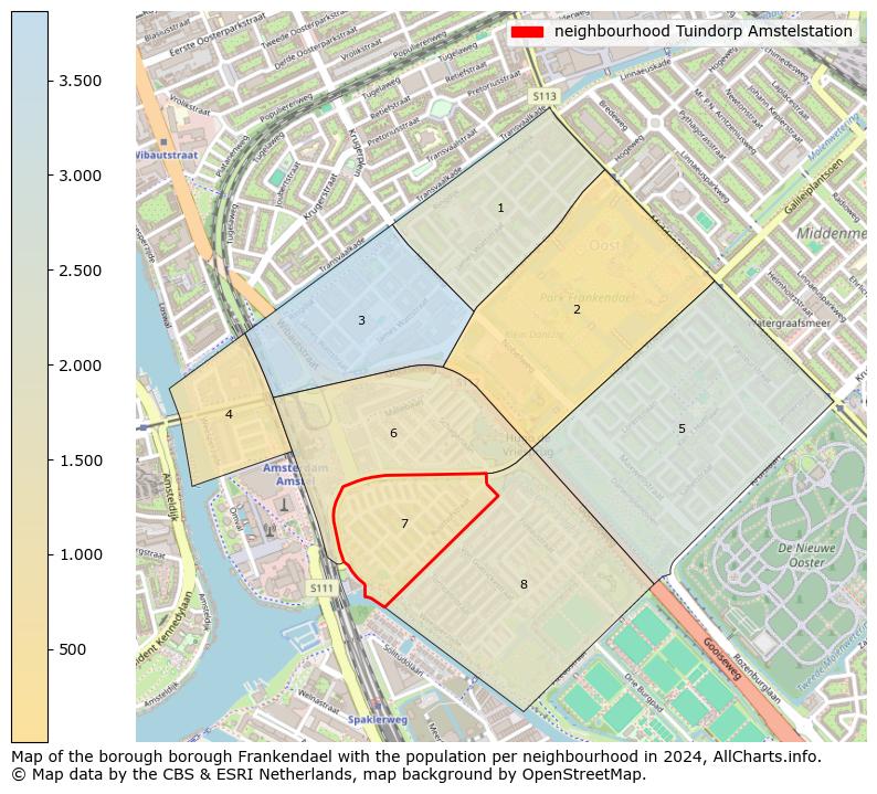 Image of the neighbourhood Tuindorp Amstelstation at the map. This image is used as introduction to this page. This page shows a lot of information about the population in the neighbourhood Tuindorp Amstelstation (such as the distribution by age groups of the residents, the composition of households, whether inhabitants are natives or Dutch with an immigration background, data about the houses (numbers, types, price development, use, type of property, ...) and more (car ownership, energy consumption, ...) based on open data from the Dutch Central Bureau of Statistics and various other sources!