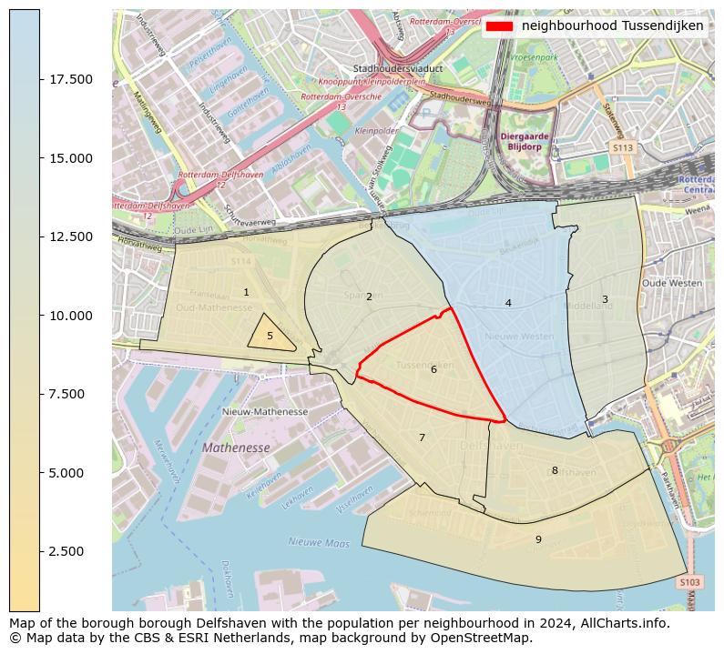 Image of the neighbourhood Tussendijken at the map. This image is used as introduction to this page. This page shows a lot of information about the population in the neighbourhood Tussendijken (such as the distribution by age groups of the residents, the composition of households, whether inhabitants are natives or Dutch with an immigration background, data about the houses (numbers, types, price development, use, type of property, ...) and more (car ownership, energy consumption, ...) based on open data from the Dutch Central Bureau of Statistics and various other sources!