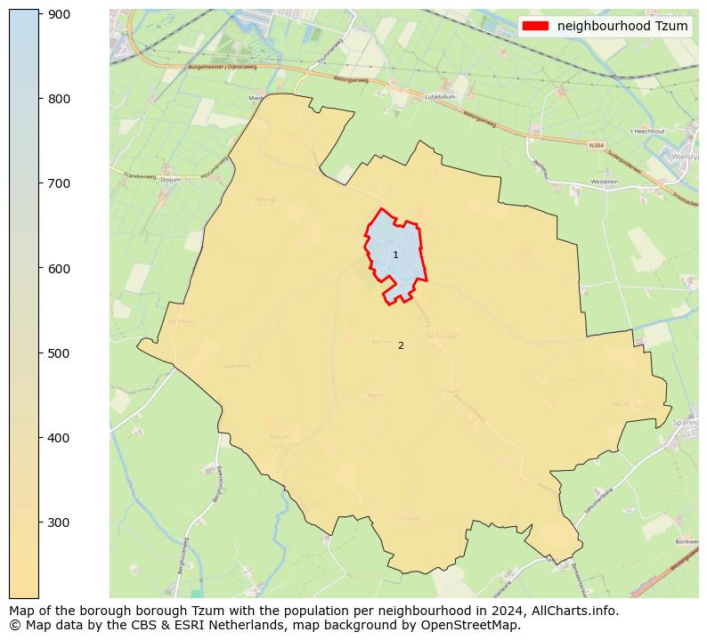 Image of the neighbourhood Tzum at the map. This image is used as introduction to this page. This page shows a lot of information about the population in the neighbourhood Tzum (such as the distribution by age groups of the residents, the composition of households, whether inhabitants are natives or Dutch with an immigration background, data about the houses (numbers, types, price development, use, type of property, ...) and more (car ownership, energy consumption, ...) based on open data from the Dutch Central Bureau of Statistics and various other sources!