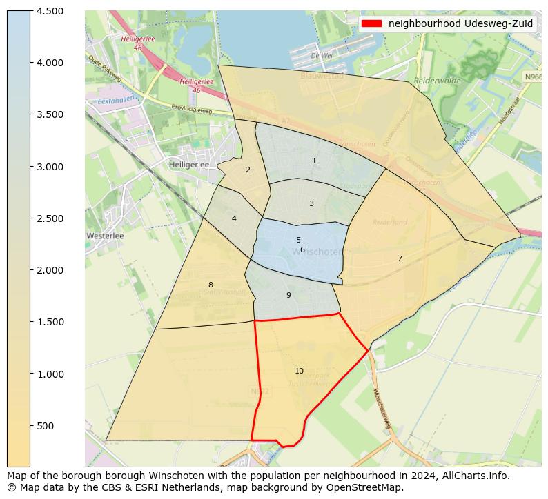 Image of the neighbourhood Udesweg-Zuid at the map. This image is used as introduction to this page. This page shows a lot of information about the population in the neighbourhood Udesweg-Zuid (such as the distribution by age groups of the residents, the composition of households, whether inhabitants are natives or Dutch with an immigration background, data about the houses (numbers, types, price development, use, type of property, ...) and more (car ownership, energy consumption, ...) based on open data from the Dutch Central Bureau of Statistics and various other sources!