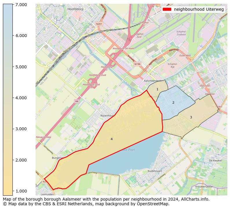 Image of the neighbourhood Uiterweg at the map. This image is used as introduction to this page. This page shows a lot of information about the population in the neighbourhood Uiterweg (such as the distribution by age groups of the residents, the composition of households, whether inhabitants are natives or Dutch with an immigration background, data about the houses (numbers, types, price development, use, type of property, ...) and more (car ownership, energy consumption, ...) based on open data from the Dutch Central Bureau of Statistics and various other sources!