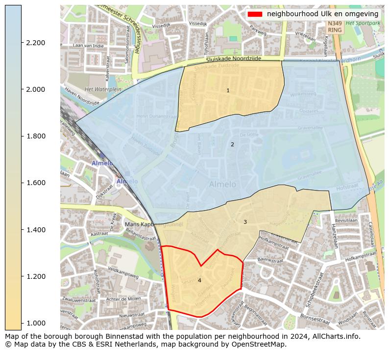 Image of the neighbourhood Ulk en omgeving at the map. This image is used as introduction to this page. This page shows a lot of information about the population in the neighbourhood Ulk en omgeving (such as the distribution by age groups of the residents, the composition of households, whether inhabitants are natives or Dutch with an immigration background, data about the houses (numbers, types, price development, use, type of property, ...) and more (car ownership, energy consumption, ...) based on open data from the Dutch Central Bureau of Statistics and various other sources!