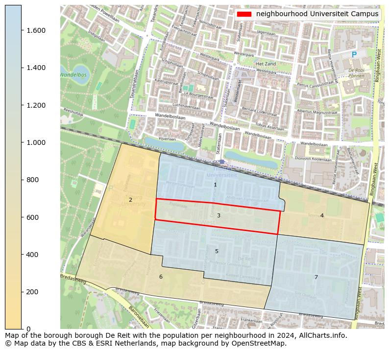 Image of the neighbourhood Universiteit Campus at the map. This image is used as introduction to this page. This page shows a lot of information about the population in the neighbourhood Universiteit Campus (such as the distribution by age groups of the residents, the composition of households, whether inhabitants are natives or Dutch with an immigration background, data about the houses (numbers, types, price development, use, type of property, ...) and more (car ownership, energy consumption, ...) based on open data from the Dutch Central Bureau of Statistics and various other sources!