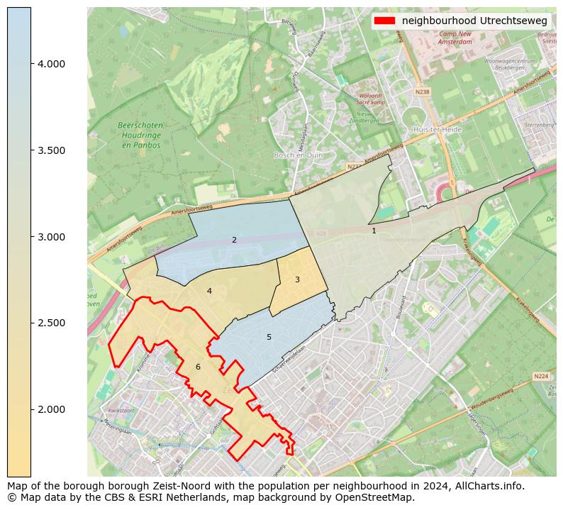 Image of the neighbourhood Utrechtseweg at the map. This image is used as introduction to this page. This page shows a lot of information about the population in the neighbourhood Utrechtseweg (such as the distribution by age groups of the residents, the composition of households, whether inhabitants are natives or Dutch with an immigration background, data about the houses (numbers, types, price development, use, type of property, ...) and more (car ownership, energy consumption, ...) based on open data from the Dutch Central Bureau of Statistics and various other sources!