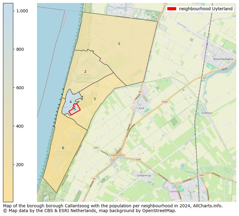 Image of the neighbourhood Uyterland at the map. This image is used as introduction to this page. This page shows a lot of information about the population in the neighbourhood Uyterland (such as the distribution by age groups of the residents, the composition of households, whether inhabitants are natives or Dutch with an immigration background, data about the houses (numbers, types, price development, use, type of property, ...) and more (car ownership, energy consumption, ...) based on open data from the Dutch Central Bureau of Statistics and various other sources!