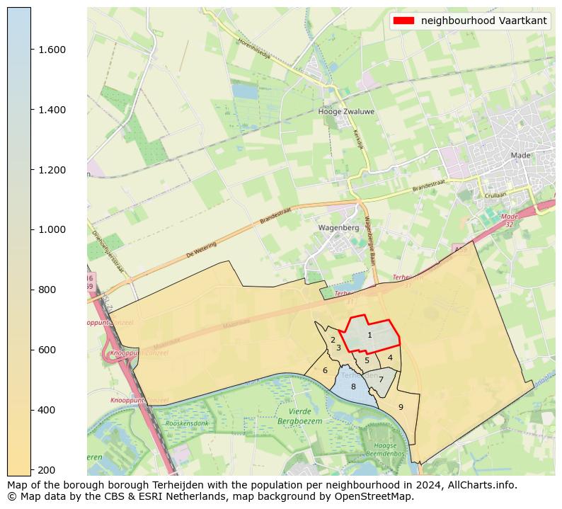 Image of the neighbourhood Vaartkant at the map. This image is used as introduction to this page. This page shows a lot of information about the population in the neighbourhood Vaartkant (such as the distribution by age groups of the residents, the composition of households, whether inhabitants are natives or Dutch with an immigration background, data about the houses (numbers, types, price development, use, type of property, ...) and more (car ownership, energy consumption, ...) based on open data from the Dutch Central Bureau of Statistics and various other sources!