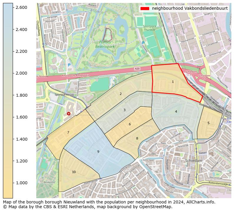 Image of the neighbourhood Vakbondsliedenbuurt at the map. This image is used as introduction to this page. This page shows a lot of information about the population in the neighbourhood Vakbondsliedenbuurt (such as the distribution by age groups of the residents, the composition of households, whether inhabitants are natives or Dutch with an immigration background, data about the houses (numbers, types, price development, use, type of property, ...) and more (car ownership, energy consumption, ...) based on open data from the Dutch Central Bureau of Statistics and various other sources!