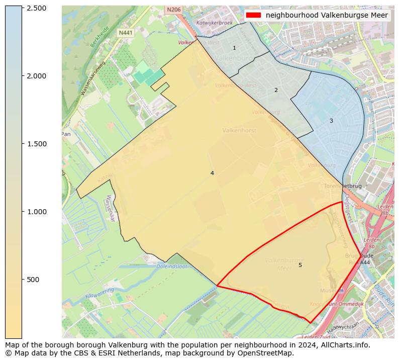 Image of the neighbourhood Valkenburgse Meer at the map. This image is used as introduction to this page. This page shows a lot of information about the population in the neighbourhood Valkenburgse Meer (such as the distribution by age groups of the residents, the composition of households, whether inhabitants are natives or Dutch with an immigration background, data about the houses (numbers, types, price development, use, type of property, ...) and more (car ownership, energy consumption, ...) based on open data from the Dutch Central Bureau of Statistics and various other sources!