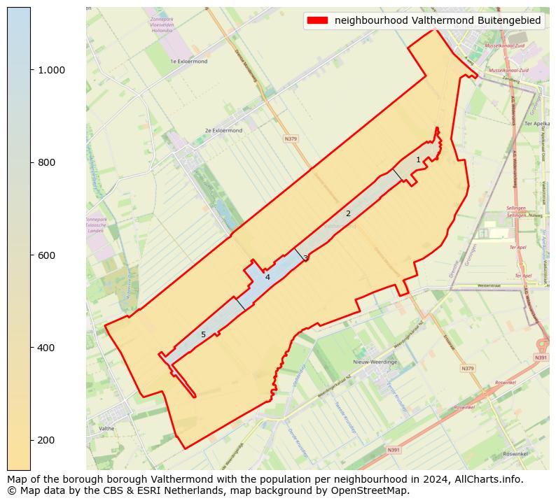 Image of the neighbourhood Valthermond Buitengebied at the map. This image is used as introduction to this page. This page shows a lot of information about the population in the neighbourhood Valthermond Buitengebied (such as the distribution by age groups of the residents, the composition of households, whether inhabitants are natives or Dutch with an immigration background, data about the houses (numbers, types, price development, use, type of property, ...) and more (car ownership, energy consumption, ...) based on open data from the Dutch Central Bureau of Statistics and various other sources!