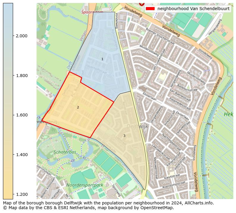 Image of the neighbourhood Van Schendelbuurt at the map. This image is used as introduction to this page. This page shows a lot of information about the population in the neighbourhood Van Schendelbuurt (such as the distribution by age groups of the residents, the composition of households, whether inhabitants are natives or Dutch with an immigration background, data about the houses (numbers, types, price development, use, type of property, ...) and more (car ownership, energy consumption, ...) based on open data from the Dutch Central Bureau of Statistics and various other sources!