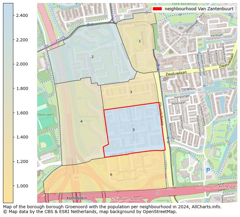 Image of the neighbourhood Van Zantenbuurt at the map. This image is used as introduction to this page. This page shows a lot of information about the population in the neighbourhood Van Zantenbuurt (such as the distribution by age groups of the residents, the composition of households, whether inhabitants are natives or Dutch with an immigration background, data about the houses (numbers, types, price development, use, type of property, ...) and more (car ownership, energy consumption, ...) based on open data from the Dutch Central Bureau of Statistics and various other sources!