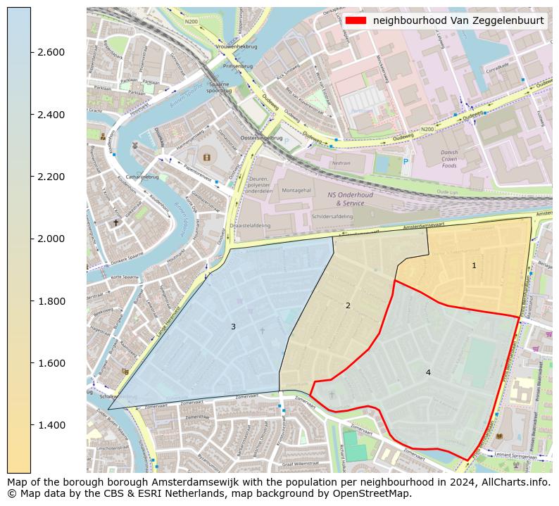 Image of the neighbourhood Van Zeggelenbuurt at the map. This image is used as introduction to this page. This page shows a lot of information about the population in the neighbourhood Van Zeggelenbuurt (such as the distribution by age groups of the residents, the composition of households, whether inhabitants are natives or Dutch with an immigration background, data about the houses (numbers, types, price development, use, type of property, ...) and more (car ownership, energy consumption, ...) based on open data from the Dutch Central Bureau of Statistics and various other sources!