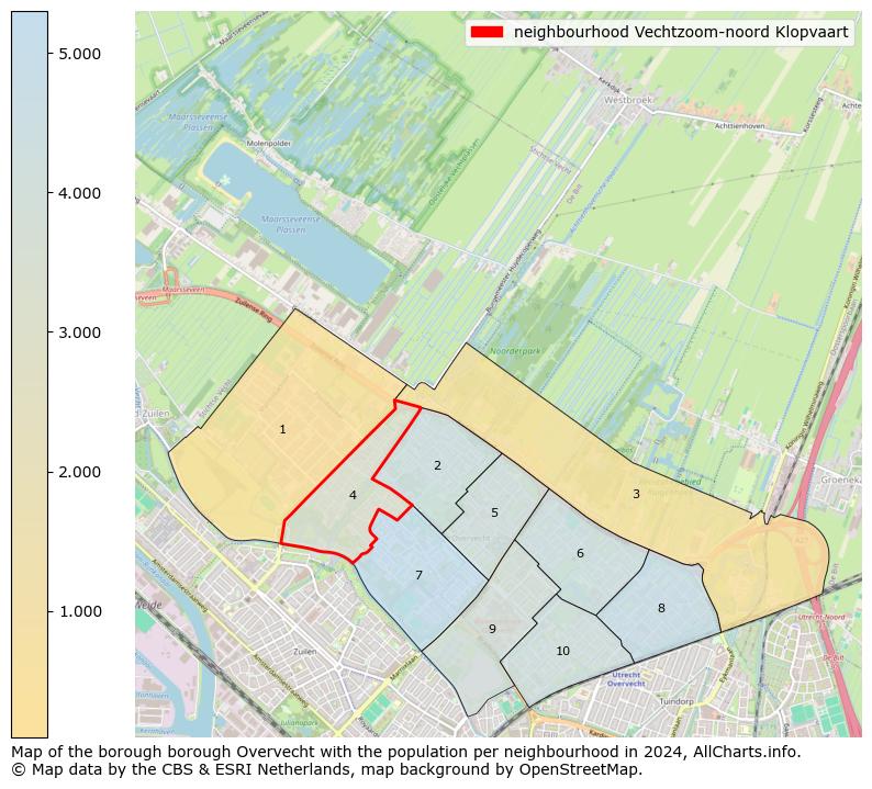 Image of the neighbourhood Vechtzoom-noord Klopvaart at the map. This image is used as introduction to this page. This page shows a lot of information about the population in the neighbourhood Vechtzoom-noord Klopvaart (such as the distribution by age groups of the residents, the composition of households, whether inhabitants are natives or Dutch with an immigration background, data about the houses (numbers, types, price development, use, type of property, ...) and more (car ownership, energy consumption, ...) based on open data from the Dutch Central Bureau of Statistics and various other sources!