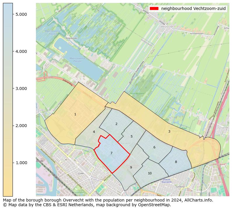 Image of the neighbourhood Vechtzoom-zuid at the map. This image is used as introduction to this page. This page shows a lot of information about the population in the neighbourhood Vechtzoom-zuid (such as the distribution by age groups of the residents, the composition of households, whether inhabitants are natives or Dutch with an immigration background, data about the houses (numbers, types, price development, use, type of property, ...) and more (car ownership, energy consumption, ...) based on open data from the Dutch Central Bureau of Statistics and various other sources!