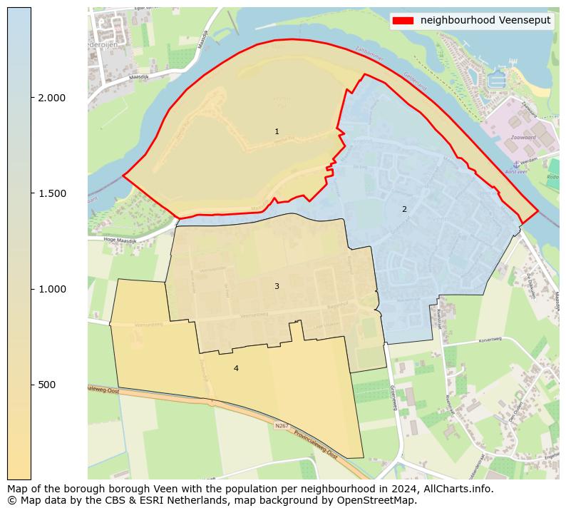 Image of the neighbourhood Veenseput at the map. This image is used as introduction to this page. This page shows a lot of information about the population in the neighbourhood Veenseput (such as the distribution by age groups of the residents, the composition of households, whether inhabitants are natives or Dutch with an immigration background, data about the houses (numbers, types, price development, use, type of property, ...) and more (car ownership, energy consumption, ...) based on open data from the Dutch Central Bureau of Statistics and various other sources!