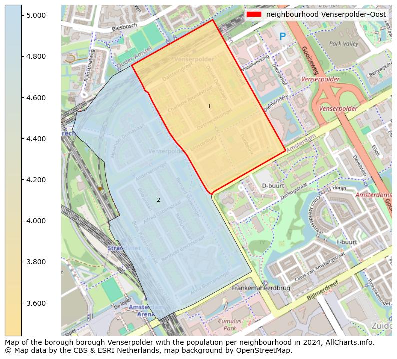 Image of the neighbourhood Venserpolder-Oost at the map. This image is used as introduction to this page. This page shows a lot of information about the population in the neighbourhood Venserpolder-Oost (such as the distribution by age groups of the residents, the composition of households, whether inhabitants are natives or Dutch with an immigration background, data about the houses (numbers, types, price development, use, type of property, ...) and more (car ownership, energy consumption, ...) based on open data from the Dutch Central Bureau of Statistics and various other sources!